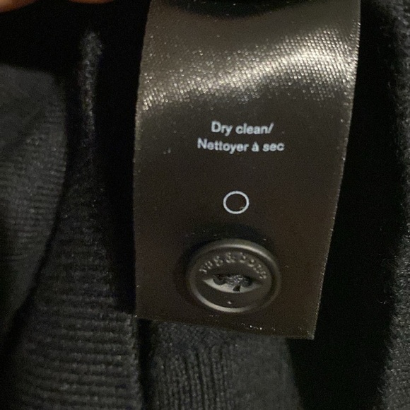 Rag & Bone Knit Evens Polo Shirt Men’s XL Cotton Silk Cashmere Black - Picture 6 of 6